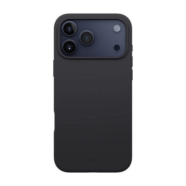 Чехол Uniq для iPhone 17 Pro (2025) 6.3 Hybrid Magclick Lino, темно-серый UNIQ-IP6.3P(2025)-LINOMCG фото