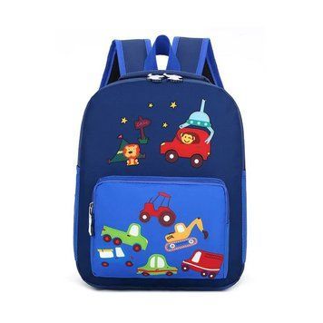 Kids Backpack Blue Car HMTKBBC фото