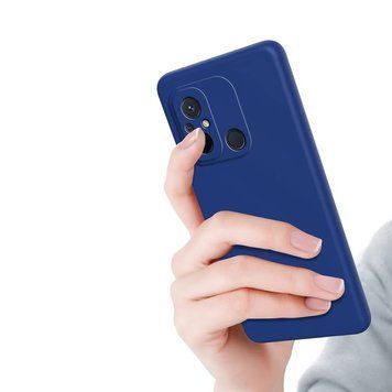 Чехол для шлема Liquid Silicone Redmi 12C, синий HMTCLSXR12CBL фото