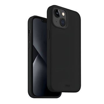 Uniq Case Liquid Silicone Lino Midnight для iPhone 14, Black UNIQ-IP6.1(2022)-LINOBLK фото