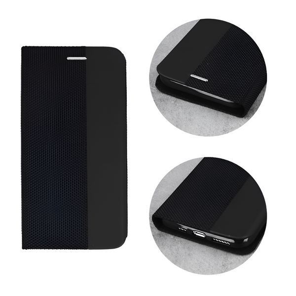 WOO Case Shell Flip Nylon Oppo Reno 13 Pro 5G, черный WOOCLSOPR13PBK фото