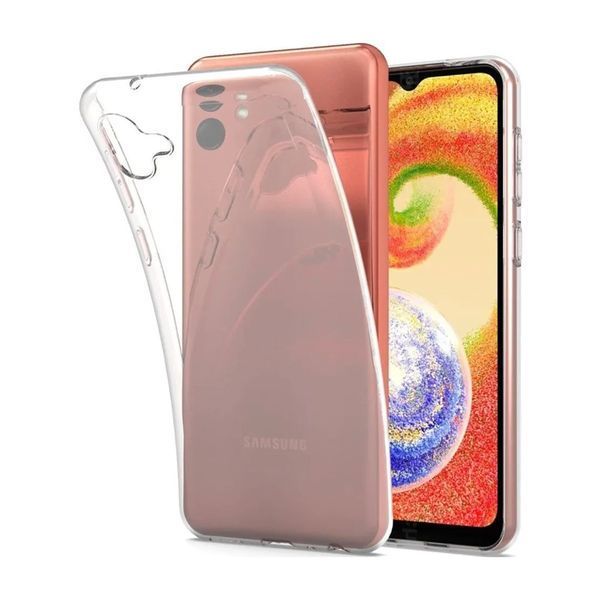 Helmet Case TPU Soft Samsung A04E, Clear HMTSCA04ECL foto
