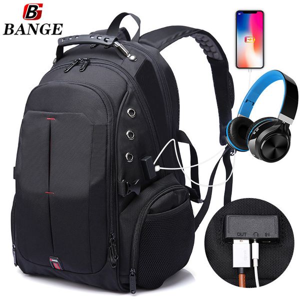 Rucsac Bange BG1905 pentru laptop de pina la 15.6", impermiabil, negru BG1905 foto