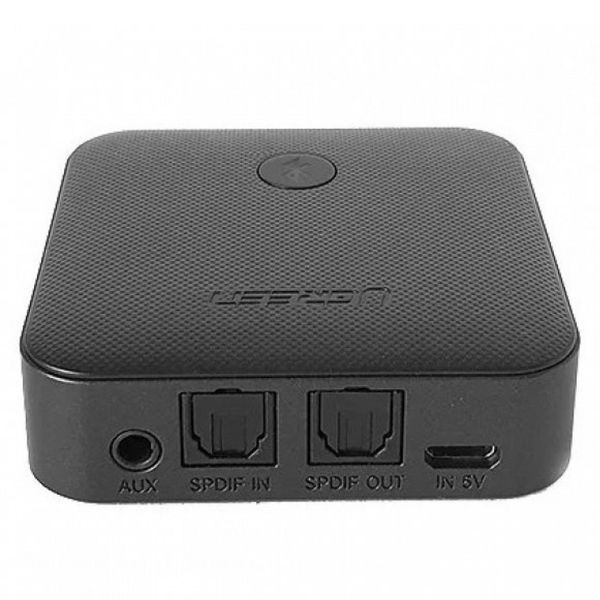 UGREEN Adapter Audio Transmitter + Receiver Bluetooth V5.0, Battery 200mAh, up to 10hours CM144, Black 70158 foto