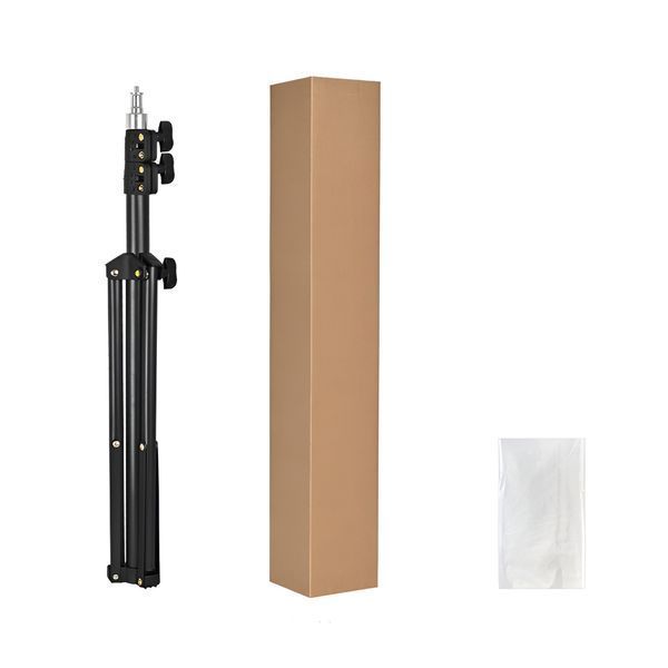 Tripod Photography Aluminum 160cm (Adjustable Height, Heavy Duty, Universal Compatibility), Black FRBR16M foto