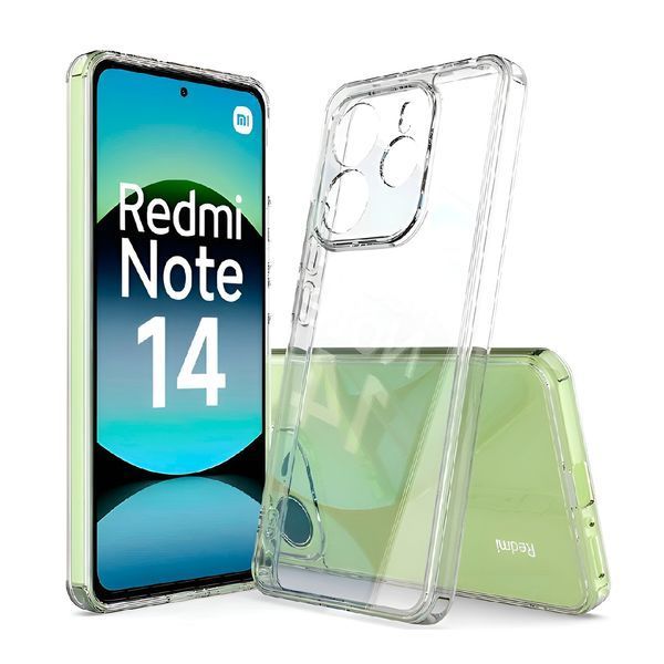 Чехол WOO TPU Soft Xiaomi Redmi Note 14 4G, прозрачный 164,84 x 78,15 x 8,16 мм WOOCSCXRN144GCL фото