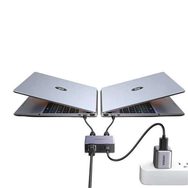 UGREEN Gigabit Ethernet Splitter 1 to 2 | NW301 45311 foto