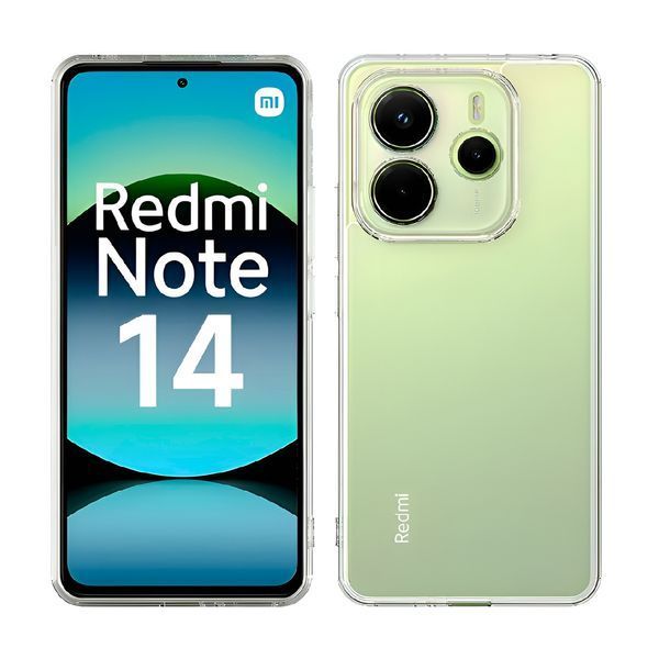 Чехол WOO TPU Soft Xiaomi Redmi Note 14 4G, прозрачный 164,84 x 78,15 x 8,16 мм WOOCSCXRN144GCL фото