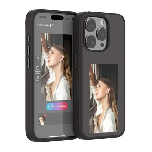 DIY Ink Screen Phone Case, 14 Pro,Black DIYINKIPH14PROBK foto