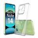 Чехол WOO TPU Soft Xiaomi Redmi Note 14 4G, прозрачный 164,84 x 78,15 x 8,16 мм WOOCSCXRN144GCL фото 3