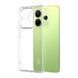 Чехол WOO TPU Soft Xiaomi Redmi Note 14 4G, прозрачный 164,84 x 78,15 x 8,16 мм WOOCSCXRN144GCL фото 1