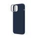 Чехол Uniq Liquid Silicone Lino Marine для iPhone 14, синий UNIQ-IP6.1(2022)-LINOBLU фото 3