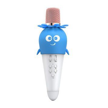 WOO Wireless Karaoke Microphone K5, 5W, Blue WKMK5BL foto