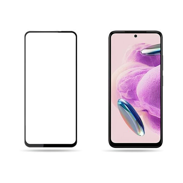 Helmet Diamond Glass 5D Redmi Note 12s/11/11s/10/10s, Black HMTDG5DRN11BK foto