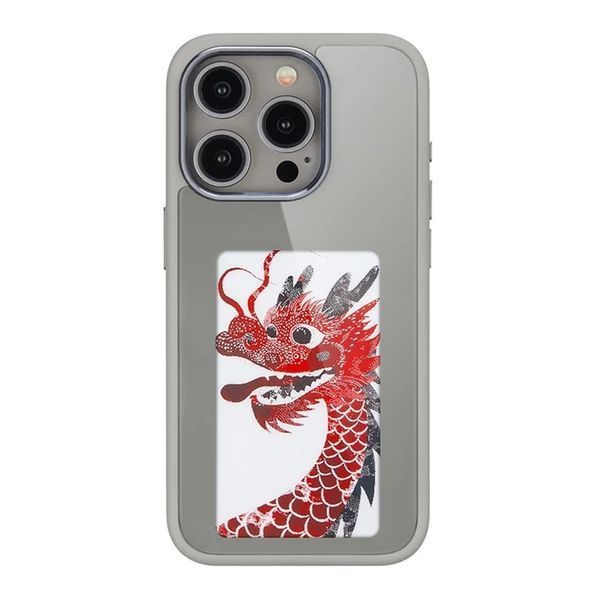 DIY Ink Screen Phone Case, 14 Pro,Grey DIYINKIPH14PROGR foto