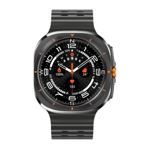 Charome Smart Watch HD Call T14 Amoled, Black CHSMWAT14BK foto