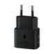 Настенное зарядное устройство Samsung GaN USB-C 25 Вт EP-T2510, черное EP-T2510Black фото 1