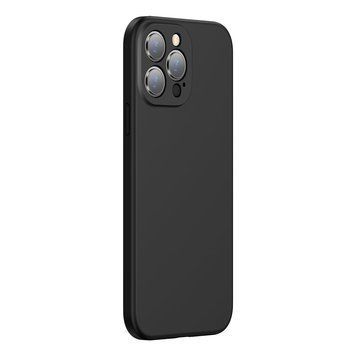 Чехол Baseus Liquid Silica Gel Protective iPhone 13 Pro, черный ARYT000101 фото