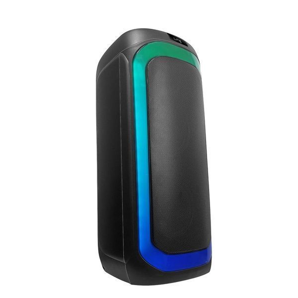Eden Party Speaker ED-839 80W with 2 Wireless Microphones, H=72cm, Black EPSED-839BK foto