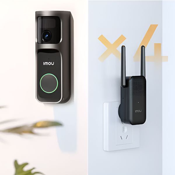 imou Doorbell 3 Kit with AI Human & Package Detection 4MP DB-3EP-4M0W/DS3 foto