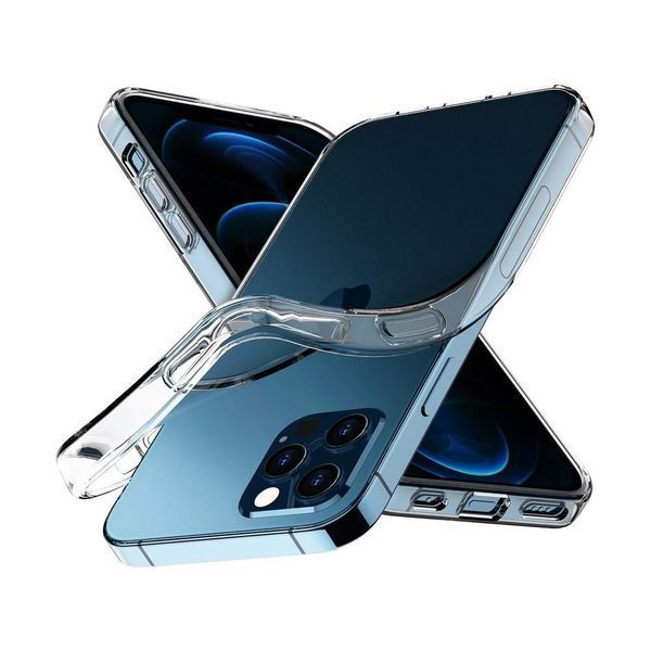 Helmet Case TPU Soft iPhone 12 Pro Max, Clear HMT-CTIP12PMSC foto