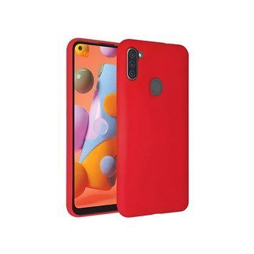 Чехол для шлема Жидкий силикон Samsung A11, красный HMT-CLISSA11RD фото