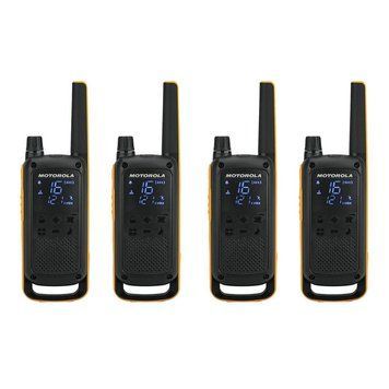 Motorola Walkie-Talkie TalkAbout T82 Extreme, Quad, IPx4, 16 каналов, 10&nbsp;км, Черный _ T82EXQUAD фото