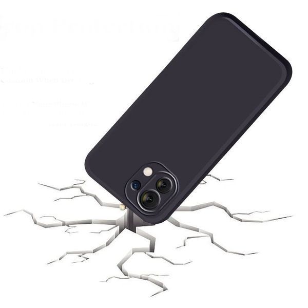 Helmet Case Liquid Silicone Xiaomi Mi 11 Lite, Black HMT-CLISXIMI11LBK foto