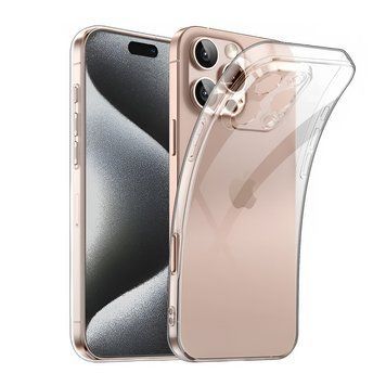 Чехол WOO Мягкий ТПУ для iPhone 16 Pro, прозрачный WOOCTPSIP16PCL фото