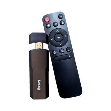 TV Stick 4K R8 Wi-Fi 6, Bluetooth 5.0, 2 ГБ/16 ГБ, черный (реплика FireTV) TVS4KWF616GBK фото