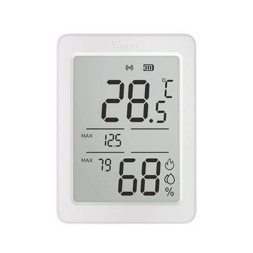 Sonoff Zigbee LCD Temperature And Humidity Sensor AirGuard TH 3.6'' (SNZB-02DR2) 6920075743593 foto