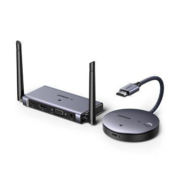 UGREEN Wireless HDMI Transmitter and Receiver 50M (4K@30Hz) | CM586, Gray 90909A foto