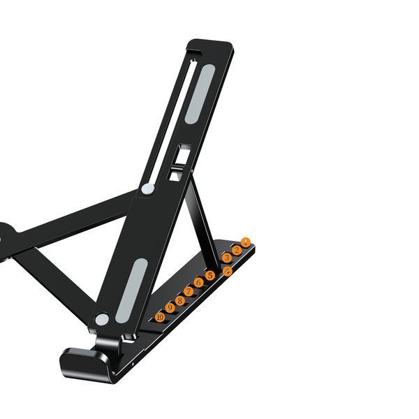 Jokade Laptop Stand Aluminum Alloy, Black JE053 foto