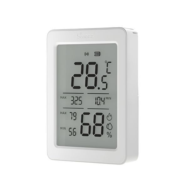 Sonoff Zigbee LCD Датчик температуры и влажности AirGuard TH 3,6 дюйма (SNZB-02DR2) 6920075743593 фото