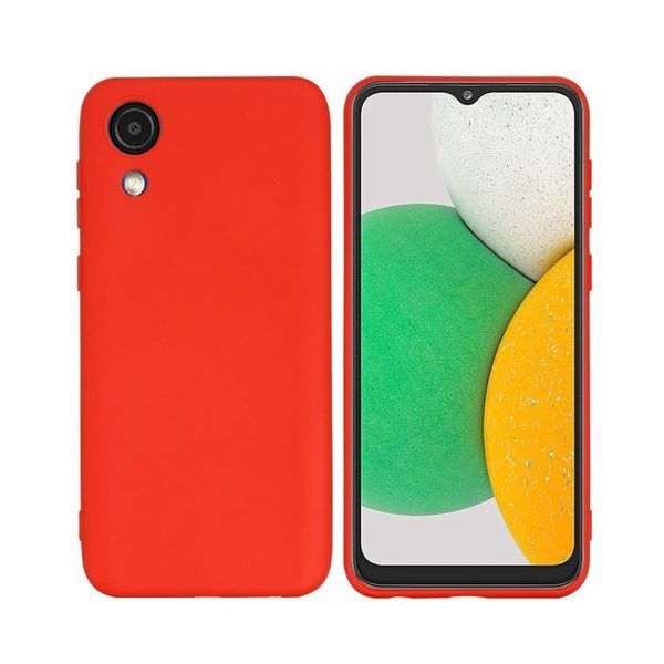 Helmet Case Liquid Silicone Samsung A03 Core, Red HMTCLISSA03CORD foto