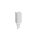 Helmet Wall Charger GaN 1*USB-A+2*Type-C 65W 6A, White HMTGANQC65WWH foto 3