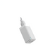 Helmet Wall Charger GaN 1*USB-A+2*Type-C 65W 6A, White HMTGANQC65WWH foto 1