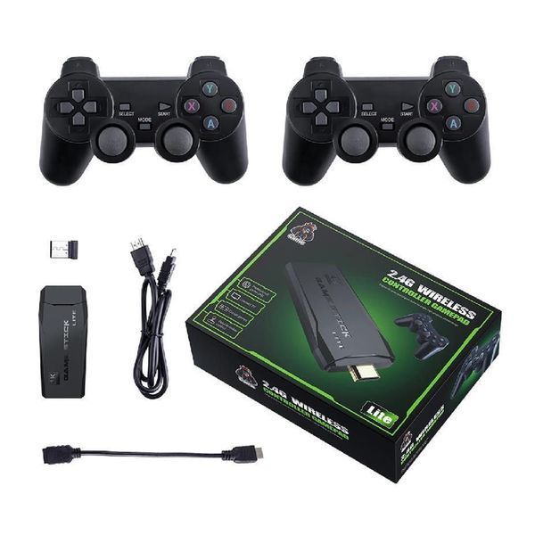 Retro Game Console M8 64GB 10000 Games, Black RTGACOM8BK foto