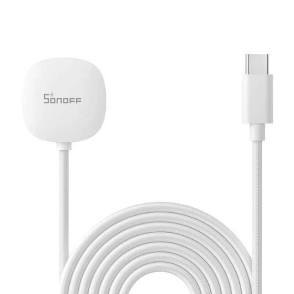 Датчик утечки воды Sonoff Zigbee SNZB-05P с кабелями 2 м WLDC200 6920075779875 фото