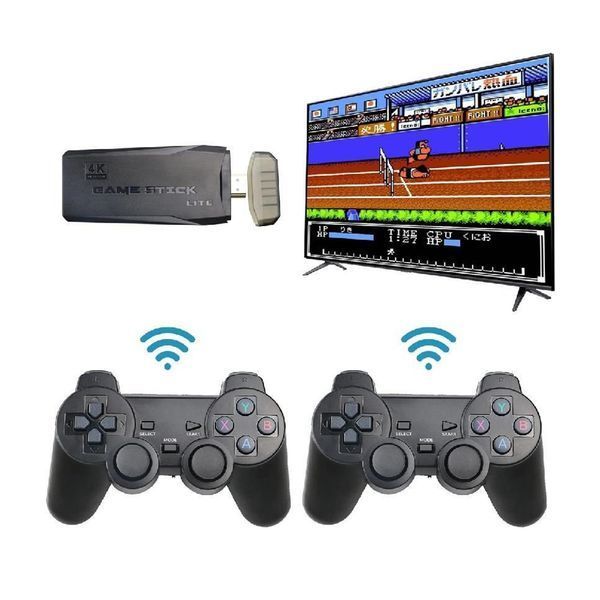 Retro Game Console M8 64GB 10000 Games, Black RTGACOM8BK foto