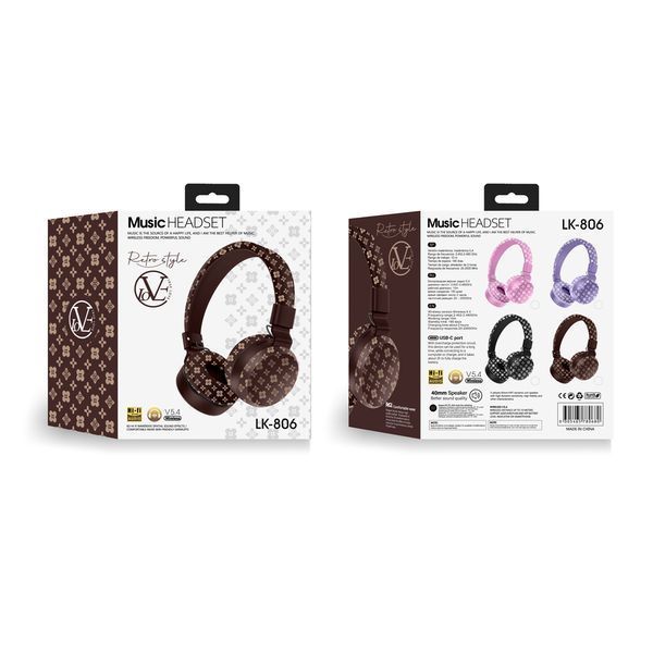 Musen Wireless Наушники-вкладыши LK-806, Коричневые _ AKZLK806BW фото