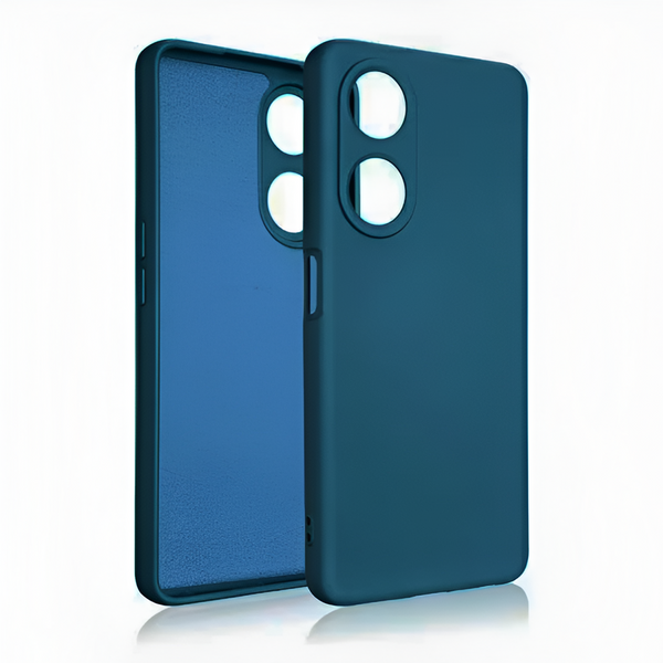Helmet Case Liquid Silicone Oppo A98, Blue HMTCLSOPA98BL foto