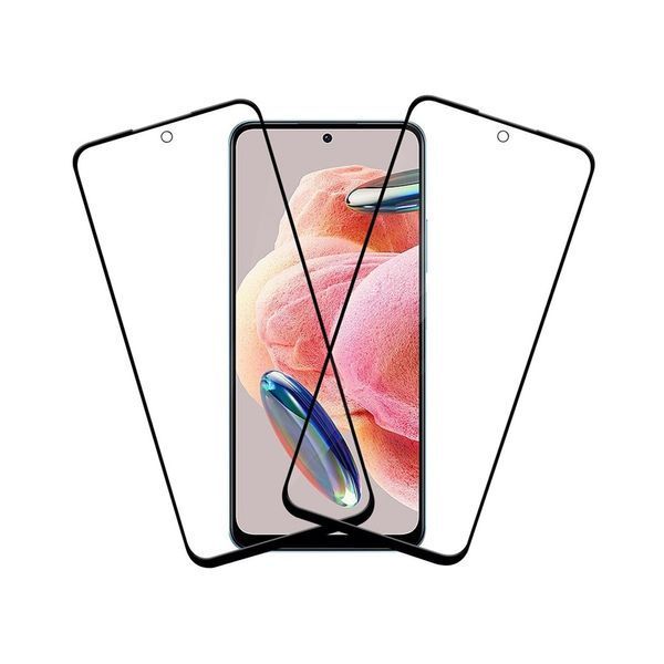 Helmet Diamond Glass 5D Redmi Note 12 4G/Note 9s/Pro/Max, Black HMTDGR12BK foto