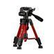 Tripod Photography Professional Aluminum 63cm (Locking Knob, Support Smooth 360&deg;), Red D-60 D-60 foto 1
