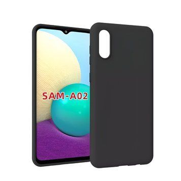 Helmet Case Liquid Silicone Samsung A02, Black HMT-CLISSA02BK foto