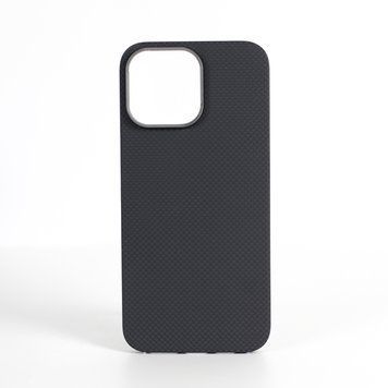 Чехол VANTA Carbon Ring Plain 600D Magsafe для iPhone 16, Plain Black _ VACCRPT6IP16BK фото