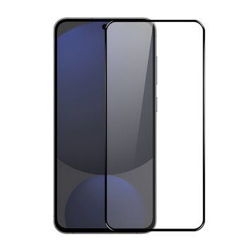 Закаленное стекло BIVA 5D Samsung S25, черное (1шт) BIVSAM25BK1 фото
