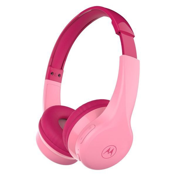Motorola On-Ear Headphones with MIC Bluetooth MOTO JR300, Pink MOTOJR300PI foto