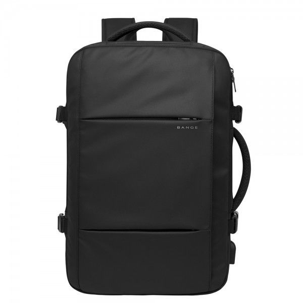 Rucsac Bange BG1908, cu USB-port, impermiabil, negru ID999MARKET_5817976 foto