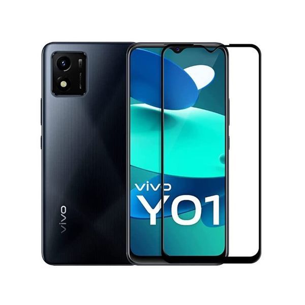 Helmet Diamond Glass 4D Vivo Y01, Black HMTDGVY01BK foto
